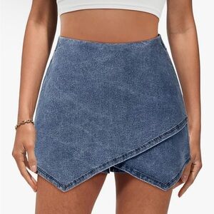 Luvamia Women's Denim Skorts